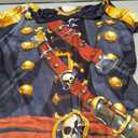 SightYoung Pirate Shirt Men, Black Pirate T-Shirt for Men and Women, Adult Pirates of The Caribbean Shirt, Novelty Costume, Funny Caribbean T-Shirt, XL