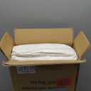 Down Comforter King Size  All Season Medium Weight Fluffy White Duvet Insert, Warm Feather Bedding, Soft 100% Cotton Cover, 90x106 Inch