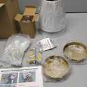 Battery Operated Wall Sconces Set of Two, Wireless Battery Wall Light with 10000mAh RGB Dimmable Magnetic Bulb and Remote, Rechargeable Sconce Wall Decor for Bedroom Living Room Hallway (Brass)