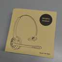 BlueFire Wireless Headphones, Pro Trucker Headset, Wireless Over Head Earpiece, On Ear Car Headphones with Microphone for Truck Driver, Phones, Skype, Call Center, Office