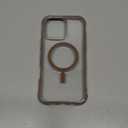 ORNARTO Air Case for iPhone 16 Pro Max Clear, Compatible with MagSafe, Military-Grade Drop Protection Cover with Built-in Air, Desert Titanium