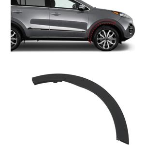SecosAutoparts Fender Wheel Opening Molding Front Right Side Compatible with Kia Sportage 2017-2022 Replace# 87712D9000, 87712-D9000