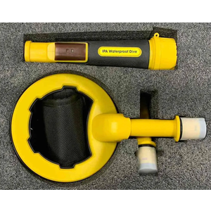 Kids Metal Detector and Pinpointer 2 in 1 Set – Waterproof 7.4 Inch Coil, Adjustable Stem, LCD Display, Buzzer & Vibration