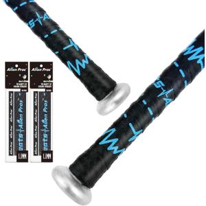 ALIEN PROS Bat Grip Tape for Baseball (2 Grips/4 Grips)  1.1 mm Precut and Pro Feel Bat Tape  Replacement for Old Baseball bat Grip  Wrap Your Bat for an Epic Home Run (2 Grips/4 Grips)