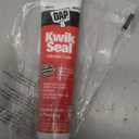 Dap 18001 6 Pack 5.5 oz. Kwik Seal Kitchen and Bath Adhesive Caulk, White