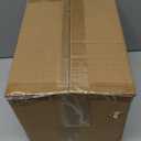 Ceramic Bonsai Pots with Drainage Hole, Set of 2 Rectangular Glazed Bonsai Planters for Indoor/Outdoor Use, Shallow Brown Bonzai Tree Pots for Succulent, Orchids, Cacti, Home, Patio, Garden, 8.7"x5.9"