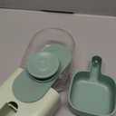 Kenond 28oz Hanging Automatic Rabbit Water Bottle, Guinea Pig Water Bottle No Drip, Gravity Water Dispenser for Cage, Suitable for Guinea Pig, Bunny, Hamsters and Other Small Animals(Green)