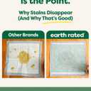 Earth Rated Max Absorbency Puppy Pee Pads for Dogs Absorbs 2X Faster & 2X More, Leak-Proof, Odor Control Potty Training, Unscented, Large, 22 x 23, 40 Count