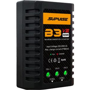 LiPo Battery Charger 2S-3S RC Balance Charger AC 7.4-11.1V 10W Upgrade Version Compact Lipo Charger RC Car Charger for XHR Plug Battery(B3V2)
