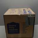 Juggernaut Storage 16QT Heavy-Duty Plastic Square Milk Crate Blue