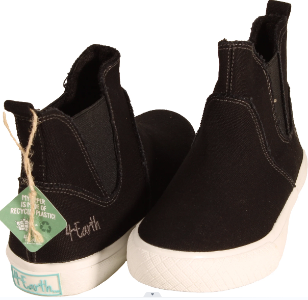 Blowfish Malibu Torta Womens High Top Slip On Sneaker Black US Size 7