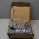 Amazon Basics Lightweight Super Soft Comfortable Breathable Wrinkle Resistant Brushed Microfiber 4-Piece Bed Sheet Set with 14-Inch Deep Pockets, Queen, Dark Gray, Solid