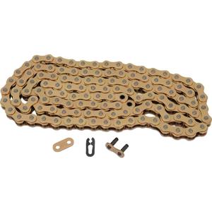 DID (520ERT3-120 Gold 120 Link High Performance ERT3 Series Non-O-Ring Racing Chain with Connecting Link