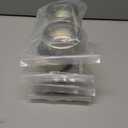 4 x XIKE 2 Set 2.72" OD Trailer Bearings Dust Cap Grease Cap with Rubber Plugs, Fits Trailer Wheel Hub 7,000 to 8,000 lb Axles. (Blue)