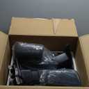 Smoked Power Heated Tow Mirrors Compatible with Ford Super Duty(2008-2016), Extended Trailer Towing Side Mirrors w/Turn Signal fits F250 F350 F450 F550 F-250 F-350 F-450 F-550