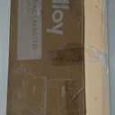 Rollator Walkers for Seniors with Seat, Lightweight Ultra-Compact Travel Rolling Walker, 350lbs Capacity, Heavy-Duty Extra-Wide Seat, Easy Folding, Height Adjustable for Tall Over 6ft, 8" Big Wheels (Black)