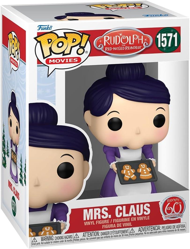 Funko POP Movies: Rudolph  Mrs. Claus - Rudolph The Red-Nosed Reindeer - Collectable Vinyl Figure - Gift Idea - Official Merchandise - for Kids & Adults - Movies Fans - Model Figure for Collectors