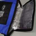 Aluminum Thermal Insulated Food with Zipper for Camping Outdoor Events and Food Versatile Lunch Cooler Pack of 3