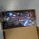 HOTJOJO 3 Pack Reading Glasses for Women Blue Light Metal Half Frame 1.50