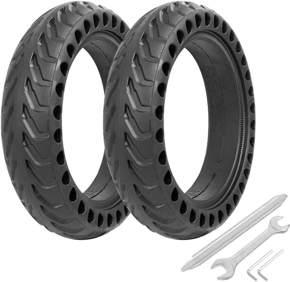 Electric Scooter Solid Tires for Xiaomi m365 / Gotrax GXL V2, 8.5 inches Solid Tires Explosion Proof Tire for Xiaomi Mijia M365/Pro and GOTRAX GXL V2 Electric Scooter (2pcs)