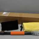 12FT Car Wash Brush with Long Handle, Car Cleaning Brush with 12" Soft Bristle and 12" Hard Bristle, 3-12Ft Telescopic Pole for Scratch-Free Cleaning Truck,RV, Boats,House Siding,Floors,Solar Panels