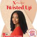 Outre X-Pression - Twisted Up - Springy Afro Twist 16" 3X (3 Pack, JET BLACK 1)