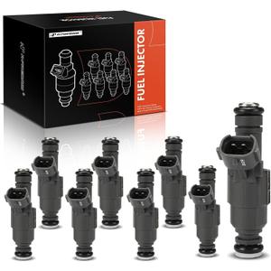 A-Premium Set of 8 Fuel Injectors Compatible with Hyundai Genesis 2009-2011 & Kia Borrego 2009, 4.6L