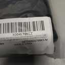 Rooscier Women's Short Sleeve Sleepshirt Button Nightshirt Full Length Sleepwear with Pockets (Black)