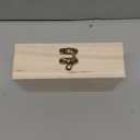 yarlung 8 Pack Unfinished Wooden Boxes for Crafts, 6x4x2 Inch Small Jewelry Storage Box Unpainted DIY Gifts Boxes for Treasure Chest Art Hobbies Memory Box, Hinged Lid with Front Clasp