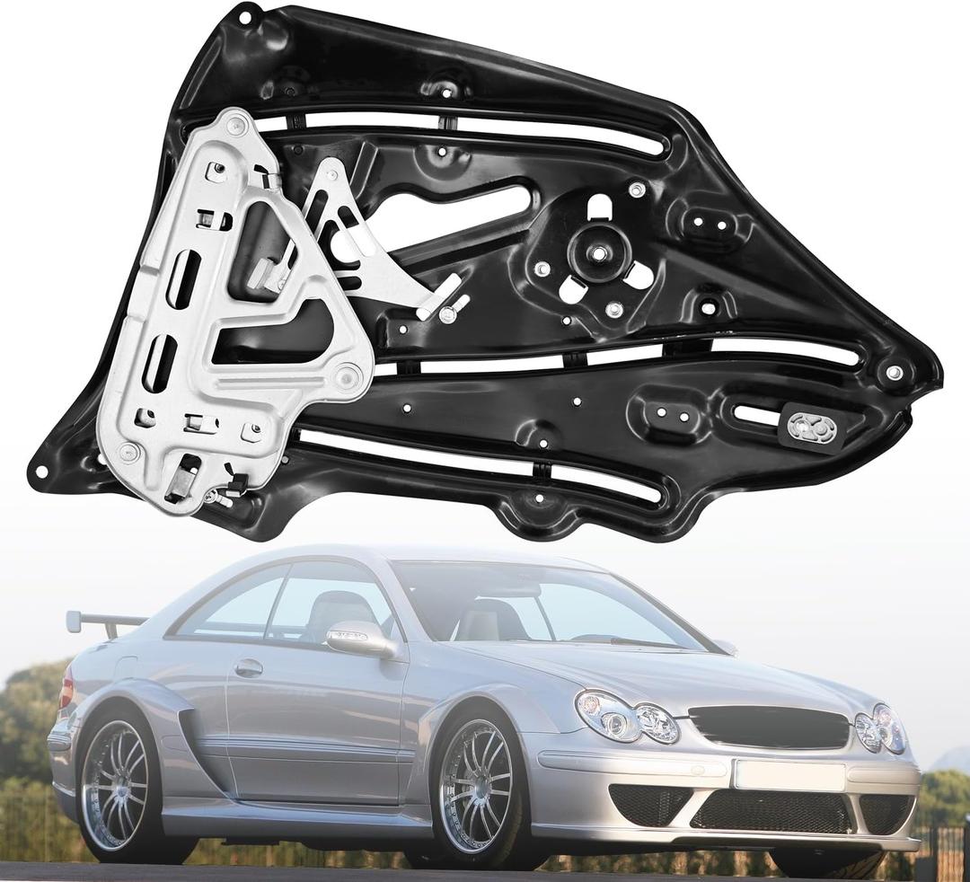 Rear Right Passenger Side Window Regulator Fits for Mercedes CLK W209 CLK320 CLK500 CLK350 CLK55 CLK63 AMG 2003-2009 A2096700203 2096700203