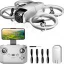 Drone with Camera 1080HD Features One Key Takeoff/Landing, Altitude Hold, Headless Mode, 3D Flips, Trajectory Flight3 Speed Modes, Easy to Fly for Beginners, Silver Gray