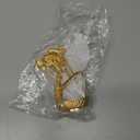 Coffee Spoon Set with Holder,4.1'' Mini Dessert Spoons Set,Espresso Spoons Set,Elegant and Charming Decorative Coffee Spoon Organizer Serving Kit for Fruit,Stirring,Mixing,Sugar,Ice Cream,Cake(Gold)