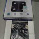 Etekcity Scale for Body Weight and Fat Percentage, FSA&HSA Eligible, Smart Digital LED Bathroom BMI Measurement, Accurate Bluetooth Weighing Machine, Body Composition Analyzer, Ash-black, 400lb