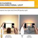 Hizashi E12 Candelabra Bulb 40 Watt 90+CRI LED Chandelier Light Bulb Dimmable, B10 LED Candelabra Light Bulbs, 4W, 450LM 2700K Warm White, Candle Light Bulbs, UL Listed, 24 Pack
