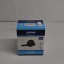 Schlage F40 V LAT 622 Latitude Door Lever, Bed & Bath Privacy Lock, Matte Black