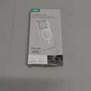 ESR for iPhone 14 Pro Case, Compatible with MagSafe, Built-in Camera Ring Stand, Military-Grade Protection, Magnetic Phone Case for iPhone 14 Pro, Classic Kickstand Case (HaloLock), Clear Purple