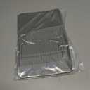 2 x Palksky Silicone Mat for Ninja Swirl Ice Creami Maker,1 Set of 2 Silicone Pad for Ninja Soft Serve Cream Machine Accessories and Creami Pint Containers,Black