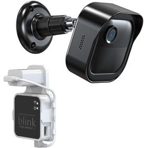 All-New Blink Outdoor 2 Camera Wall Mount, Weatherproof Protective Housing and 360° Adjustable Mount with Blink Sync Module 2 Mount for 4th 3rd Gen - Blink Camera Not Included (2 Pack, Black)