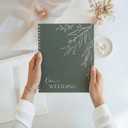 Beautiful Minimalistic Wedding Planner Book and Organizer - Enhance Excitement and Makes Your Countdown Planning Easy - Unique Engagement Gift for Newly Engaged Couples, Future Brides and Grooms