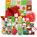 2025 Beauty Advent Calendar Christmas Gifts for Women with Hand Cream, Bubble Bath, Bath Bomb Spa Gifts for Daughter Girls New Year Advent Calendar for Beauty