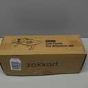 Zakkart Cat Perch for Window Sill with Bolster - Orthopedic Hammock Design with Premium Hardwood & Robust Metal Frame - Cat Window Seat for Large Cats and Kittens - Natural Color Wood Gray Bed, 24''W