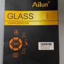 Ailun Screen Protector for iPad Pro 11 inch 2025/2024 [6/5th Generation M5/M4], iPad Air 11 Inch 2025/2024 [7/6th Generation M3/M2], Tempered Glass Face ID Apple Pencil Compatible Case Friendly, 2 Pack