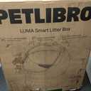 PETLIBRO Automatic Litter Box with AI-Camera Waste Analysis, Auto Odor-Control Self Cleaning Litter Box, Large Open-Top Luma Smart Litterbox with Multi-Cats Recognition, Usage Tracking, Safety Sensors
