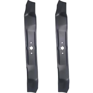 2PCS 742-04126 Molching Blades Set Replace OE 742-0616 942-0616 Lawn Mower 42-Inch Blades Compatible with MTD Cub Cadet RZT-42 RZT42 Toro LX420 LX423 and Other Mower Models