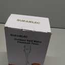 SURAIELEC Outdoor Power Stake, Dusk to Dawn Light Timer, 6 Electrical Outlet Power Strip Waterproof, 6 ft Extension Cord for Patio Lights, Sprinkler, Garden, Christmas Decorations, Outdoor Light (Green)