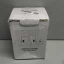 Automatic Cat Feeder, 4L Cat Food Dispenser with 10s Voice Recorder, Pet Feeder up to 8 Meals per Day, Timed Dog Feeder with Dry Food Sealed Ring (White)