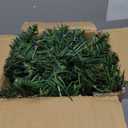 Mini Christmas Tree with Lights,Holiday Artificial Flocked Mini Christmas Tree Decoration,Includes 50 Led Warm Yellow Lights and Cloth Bag,Indoor Home Evergreen Tabletop Decor 2ft/24inch