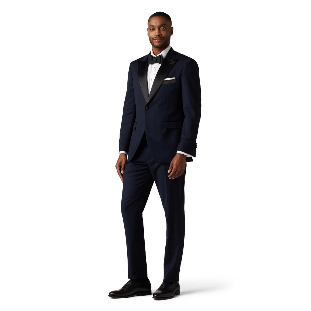 Alton Lane Mercantile Tuxedo Tailored Fit - Premium Quality Tuxedo for Men, Stylish and Elegant Formal Suit for Men, 40R