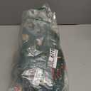 Christmas Duvet Cover Twin - Green Christmas Bedding with Xmas Tree, Snowflake, Gingerbread Prints Breathable & Fade Resistant, Easy Care, Includes 1 Duvet Cover & 1 Pillowcase