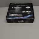 LED Shower Head, 12 LED Shower Head with Color Changing Lights, High Pressure Rainfall Shower Head Combo, Chrome Stainless Steel & 11 Flexible Curved Arm, 60 Hose